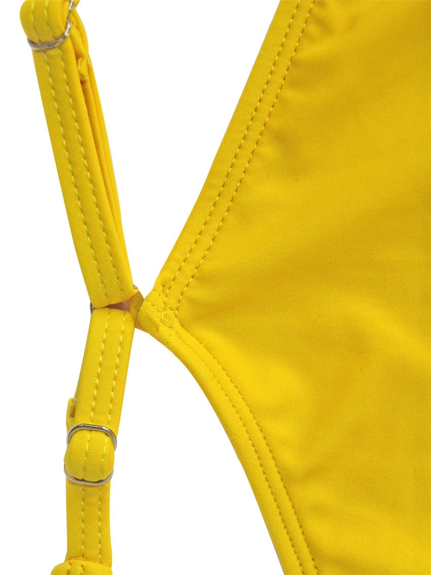 MISHA 2 Totally Brazilian Thong Backless Monokini
